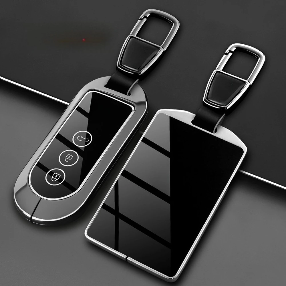 

For WENJIE M7 Key Protection Cover Special 25 New Huawei M5 Card High end Ultra Car Buckle Metal Shell Male