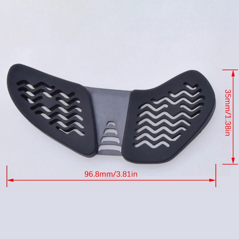 1Pcs Right Hand Ergonomic Mouse Pad Wrist Pad Silicon Gel Non-slip Streamline Wrist Rest Support Mat For Office Gaming PC