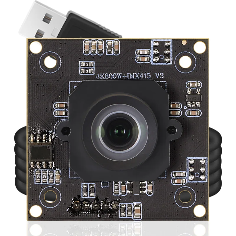 

Imx415 38mm 4K 8MP 6mm 55degree Distortionless 3840x2160 30fps Video Conference Mini HD USB Camera Module