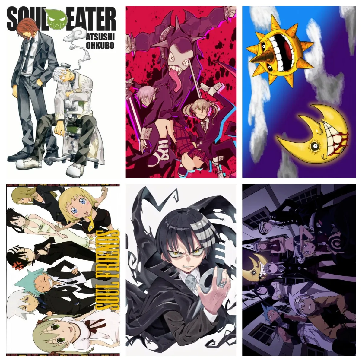 DIY Digital Oil Painting Anime SOUL Eater Bedroom Living Room Home Decor Kids Room Decoration Handpainted Art Wall Unique Gift