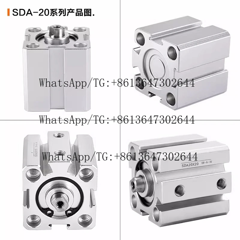 Thin cylinder SDA50X5X10X15X20X25X30X35X40-S ultra-thin cylinder