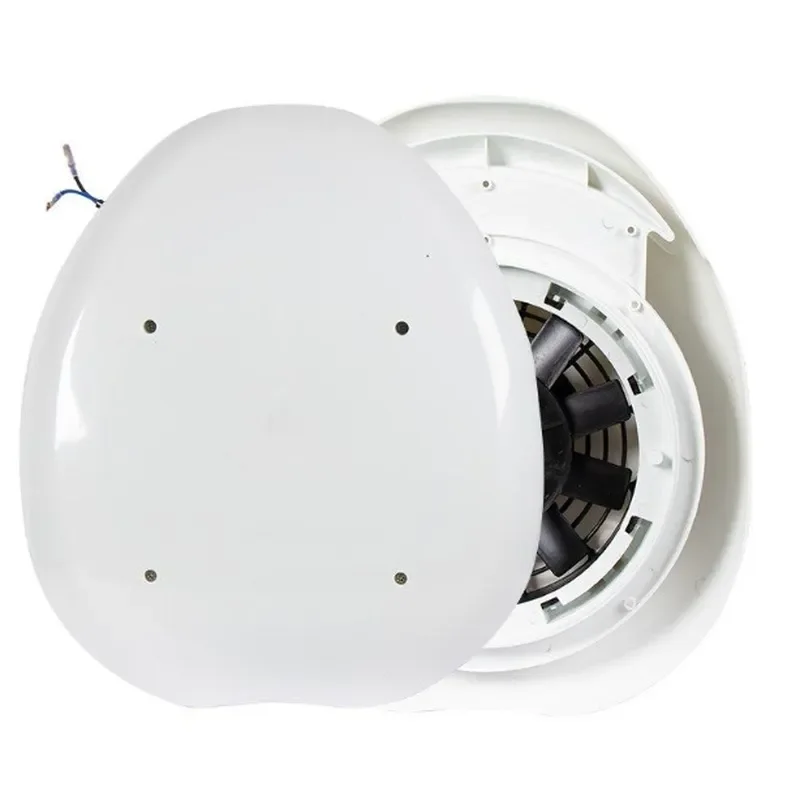 12V Round Mushroom Roof Vent Fan for RV Camper Van Truck Bus Modified Commercial Vehicle General Exhaust Air Ventilation