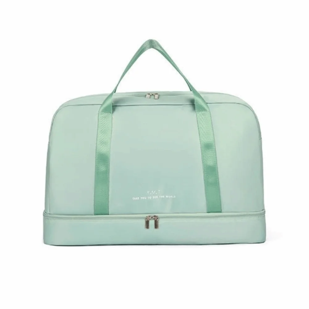 

Expandable Weekender Overnight Bag Dry Wet Separation Multi Pockets Travel Luggage Bag Durable Shoes Compartment