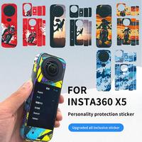 For Shadowstone Insta360 X5 Sports Camera All Inclusive Protective Film Non Marking Color Changing Sticker