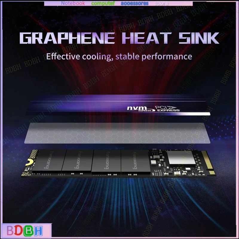 BDBH M.2 PCIe4.0 NVMe SSD 7300MB/s内蔵ソリッドステートドライブ FOR Fanxiang 1TB 2TB 4TB PS5用 EU US現地配送 S880