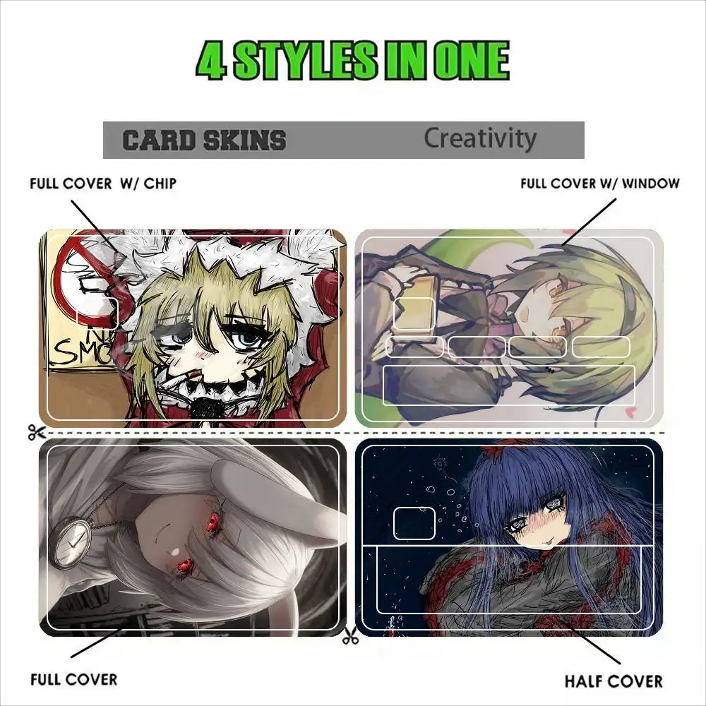 Game black souls  Sticker Film Tape Skin for Credit Card Debit Card Waterproof Stickers