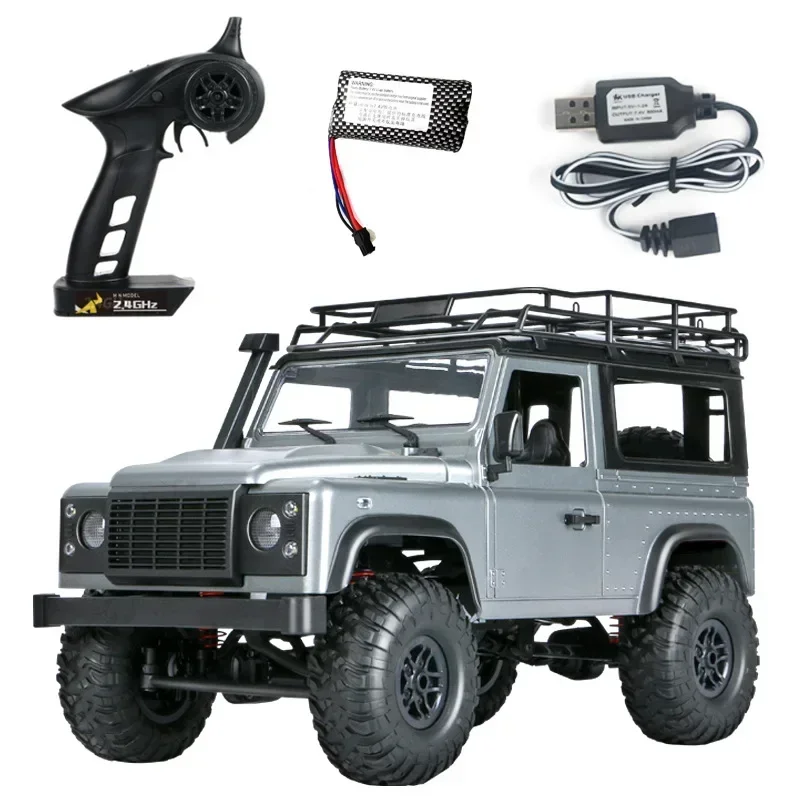 

WPL MN99S 1:12 MN Model RTR Version RC Car 2.4G 4WD MN99-S RC Rock Crawler D90 Defender Pickup Remote Control Truck Toys