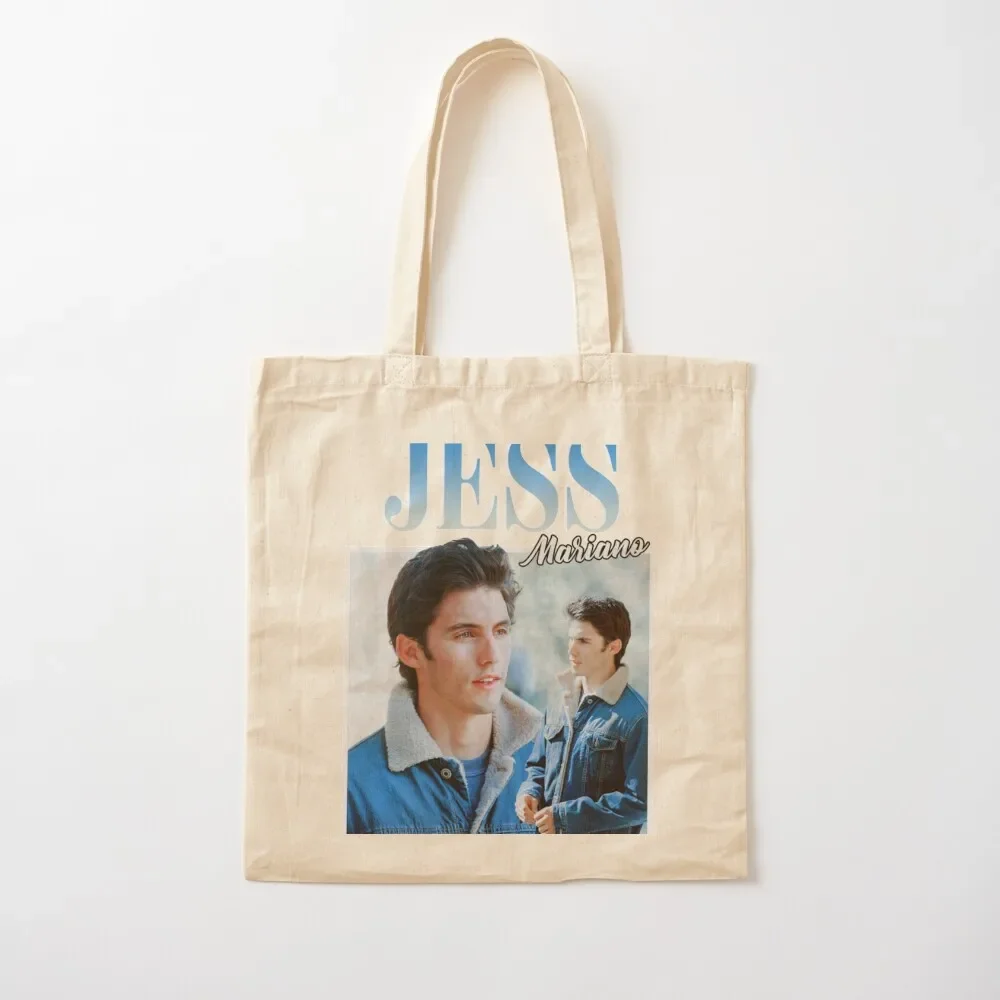 

Jess Tee Vitage Retro Style Tote Bag tote bags aesthetic shopper bag women Tote Bag