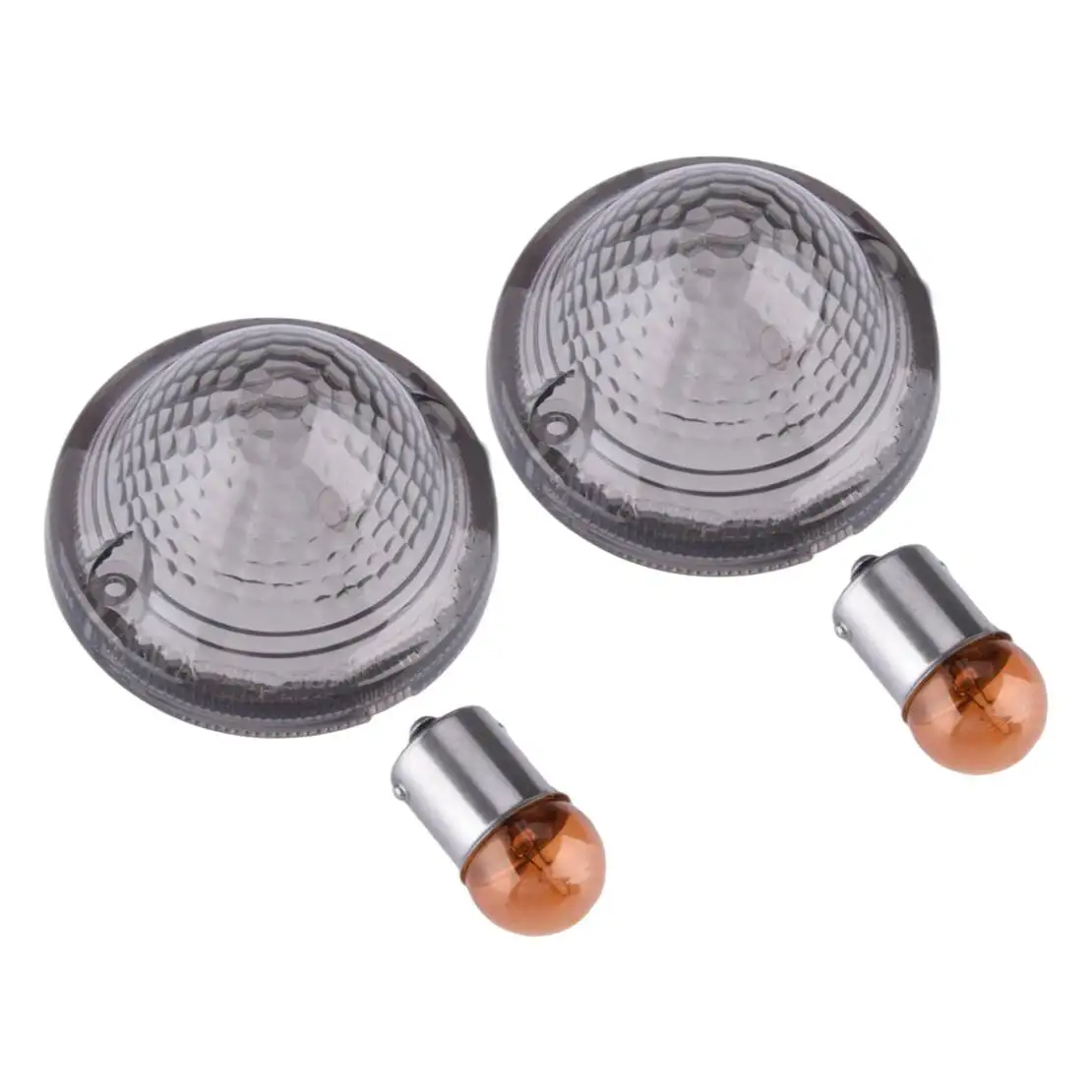 T2700445 T2700032 Smoke Turn Signal Light Blinker Lens Lamp Cover Indicators with Blubs fit for Bonneville 790 865 900 800 T100