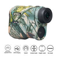 ARTBULL Camouflage Laser Rangefinder for Hunting Telescope Rechargeable 1000m 600m Laser Distance meter Golf Rangefinder
