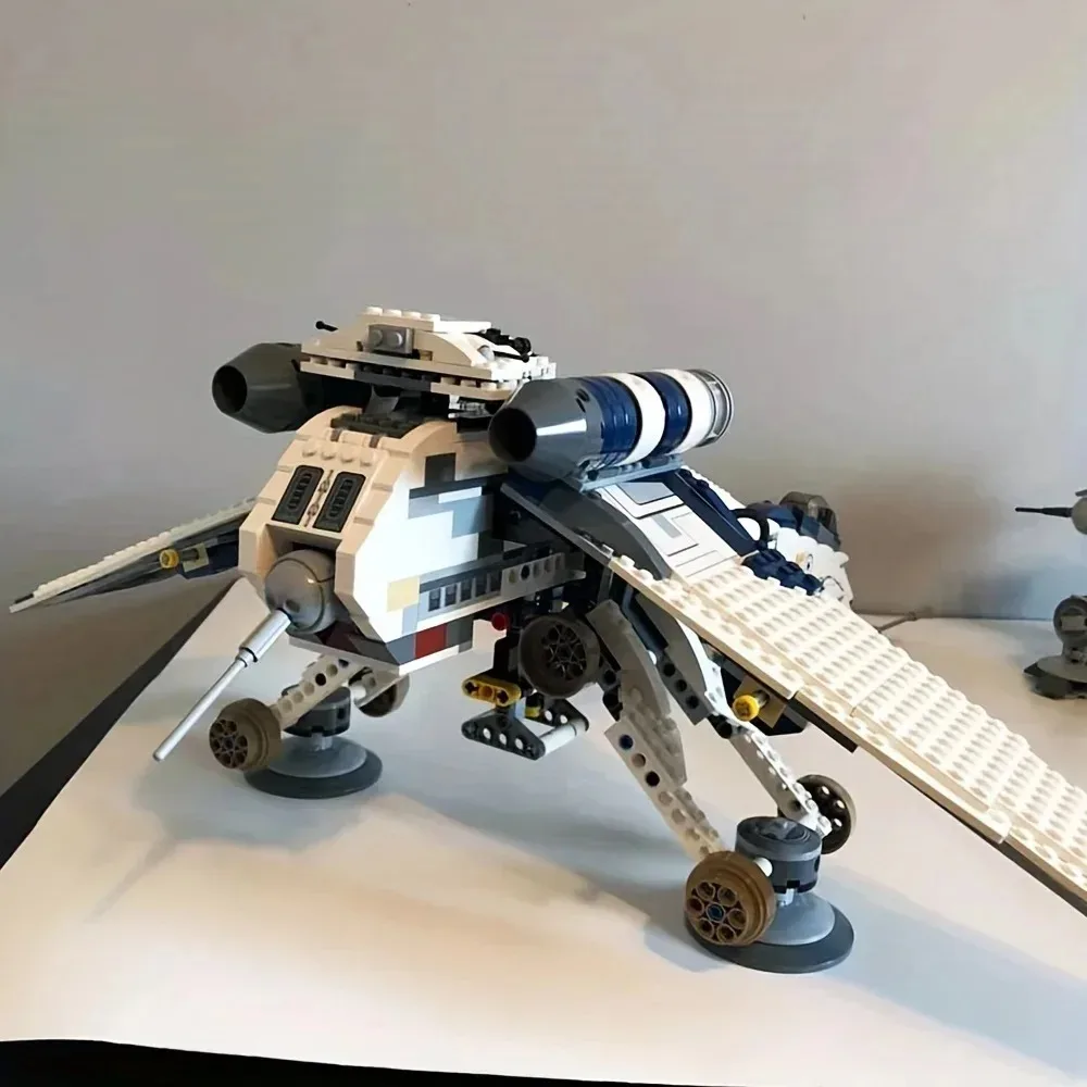 ألعاب ساخنة 1758 قطعة متوافقة مع 10195 جمهورية Airdrop قارب اللبنات 10195 ألعاب مكعبات النقل هدايا الأطفال #4