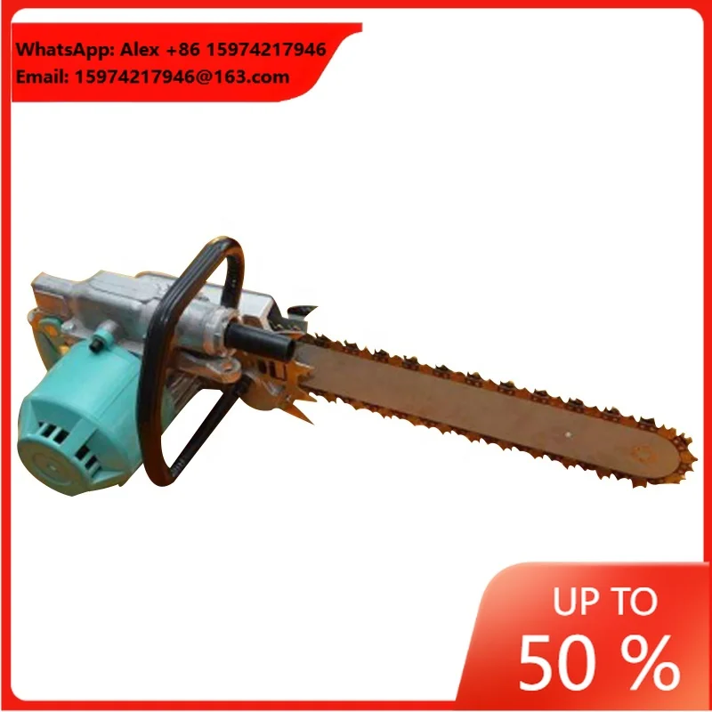 Building Construction Tools Hand Hold Electric Diamond Chain Saw For Concrete Cutting