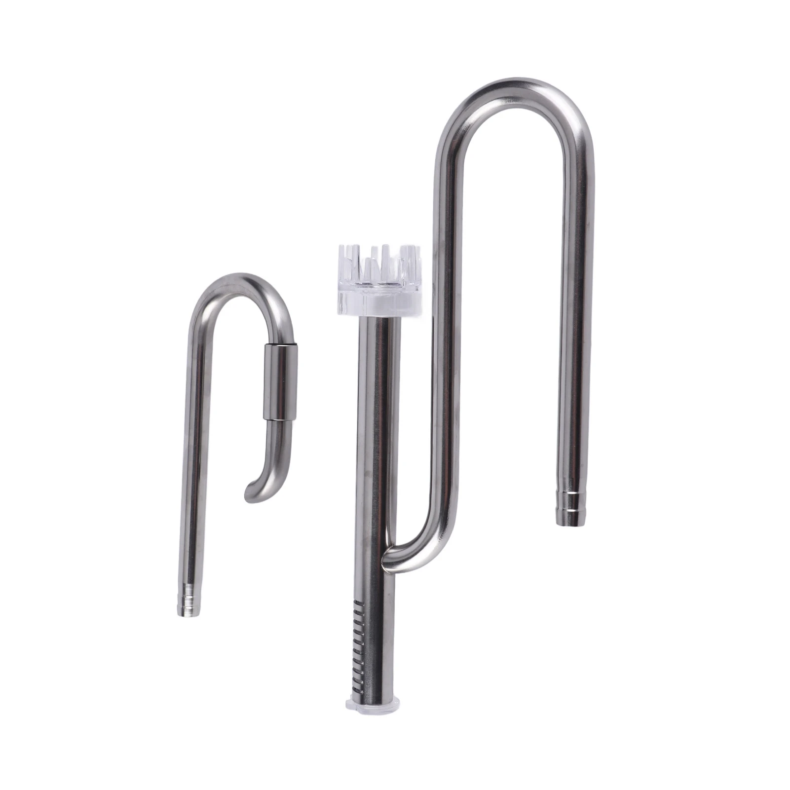 

Fish Tank Stainless Steel Pipe Surface Skimmer Aquarium Inflow and Outflow Pipe Set