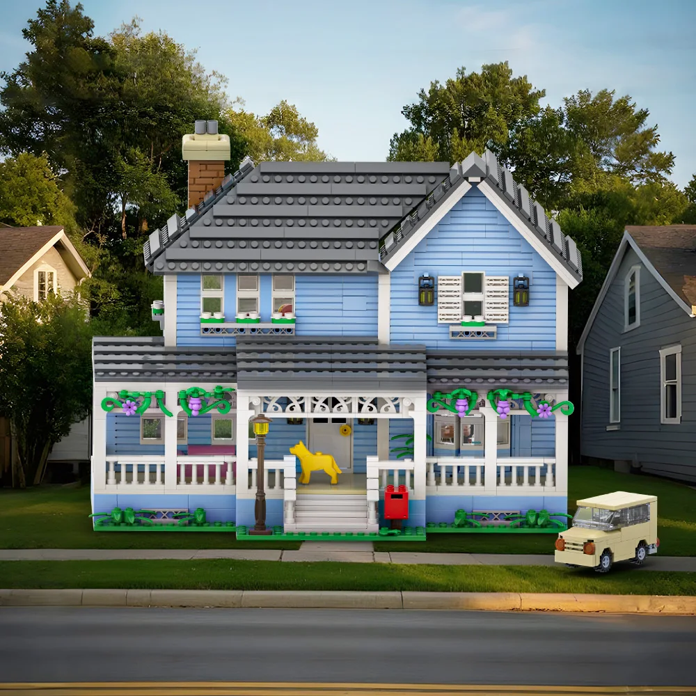 

MOC Gilmore Girls House Building Blocks City View Stars Hollow Rory Apartment European House Architecture Brick Toy Adult Gift