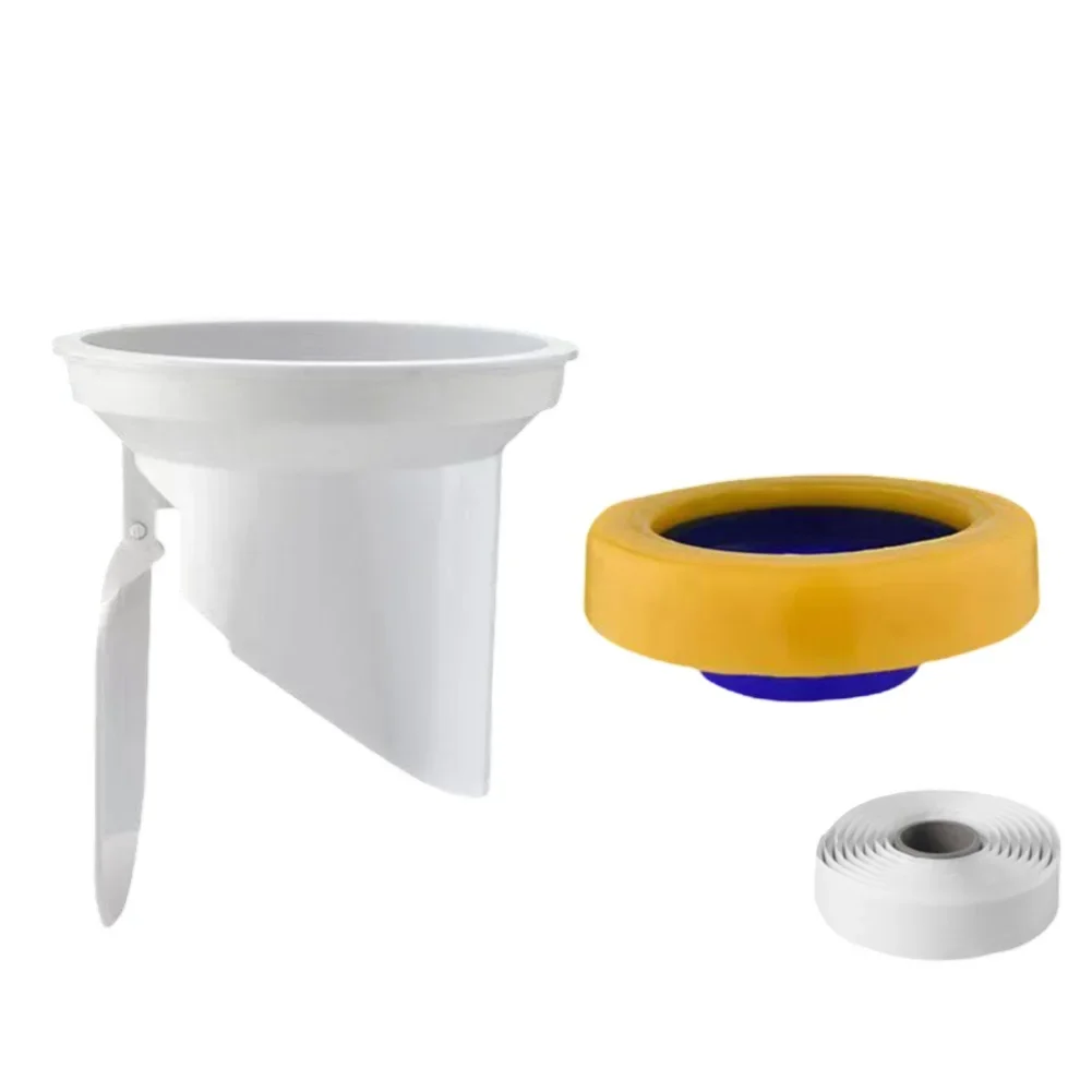 

Automatic Closing Toilet Flange Rubber Sealing Ring Automatic Closing Gasket Effective Sealing Effect Home Toilet Accessory