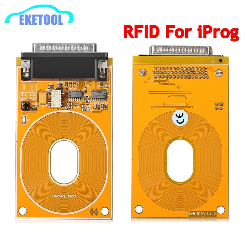 Adapter RFID do iProg+ IPROG obsługuje nadawczo-odbiorniki Toyota 4C/4D 125 kHz/134 kHz dla IPROG PLUS i IPROG PRO