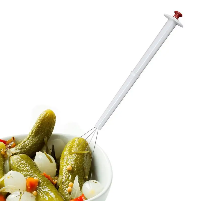 Pickle Picker Multifunction Pickle Fork Food Grabber Tools For Pincher Olive Pepper Pickle Jar Picker Easy To Use Kitchen Clips