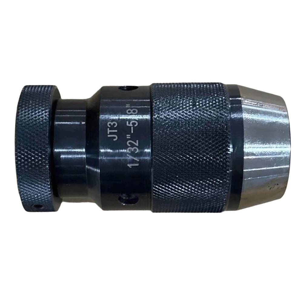 JT3 Mount Self-Tightening Drill Chuck Taper Hole Connection Super Heavy Duty Drill Press Chuck Precise Design