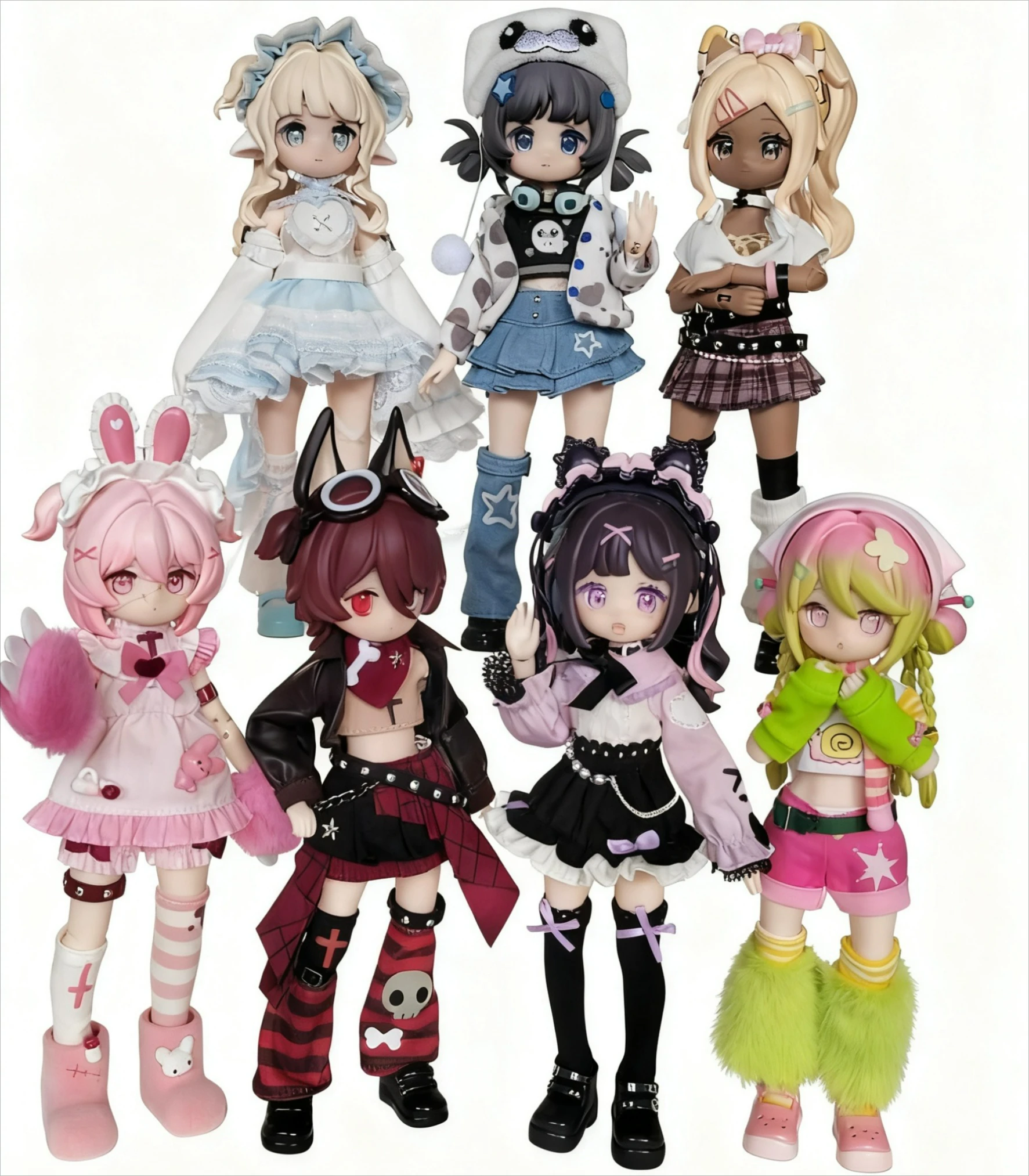 

Freedom Advocates Electronic Cute Pet 1/12 Bjd Blind Box Kawaii Action Figure Point Movable Doll Collect Toys Xmas Birthday Gift