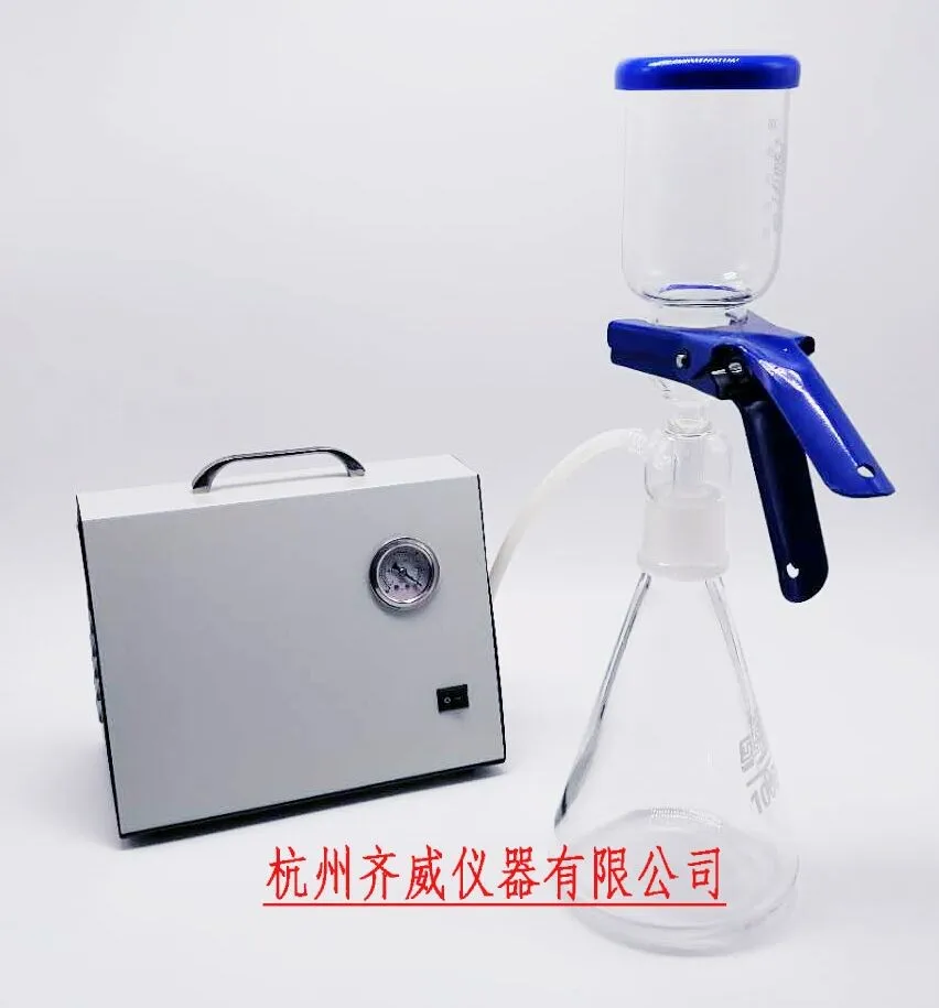 Qiwei Vacuum Pump Portable Oil free Vacuum Pump with Positive and Negative Pressure Sand Core Filter Vacuum Pump for Laboratory