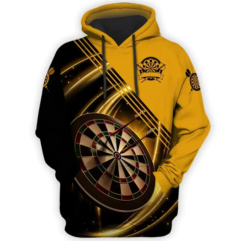 

Darts Print 3d Men's Hooded Hoodie Personalised Long Sleeve Hoodies Casual Streetwear Men Clothing Pullovers Clothes Hoodies