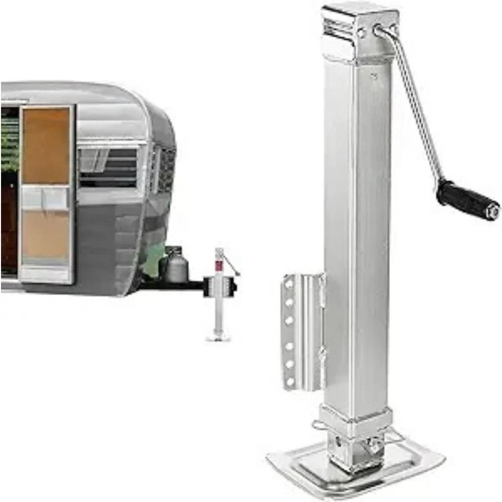 

8000 lbs Heavy Duty Trailer Jack, 28.6" Vertical Travel, Adjustable Drop Leg, for Utility Trailers, Yacht Trailers, Boat Trailer