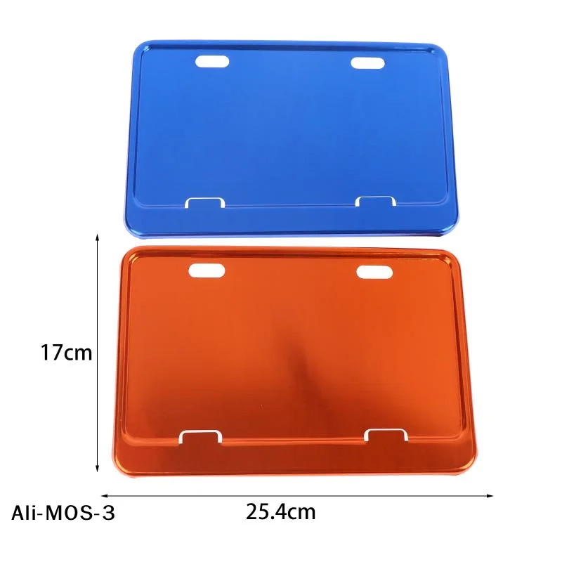 

【S】Universal ‌Aluminum‌ Alloy Plate Cover For Motorcycle Aluminum Alloy License Plate Frame Modified License Plate Frame