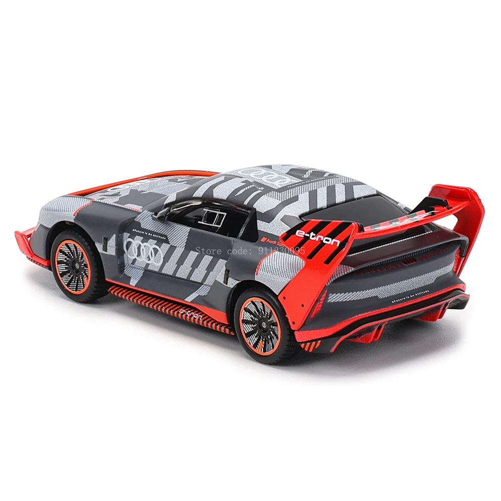 Bburago 1:43 Audi S1 2020 Corvette C8R Romeo GTAm Alloy Luxury Vehicle Diecast Pull Back Cars Model Toy Collection Gift