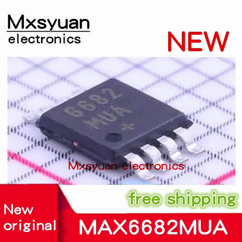 10PCS~50PCS/LOT MAX6682MUA MAX6682MUA+T 6682MUA 6682 MSOP8 New original stock