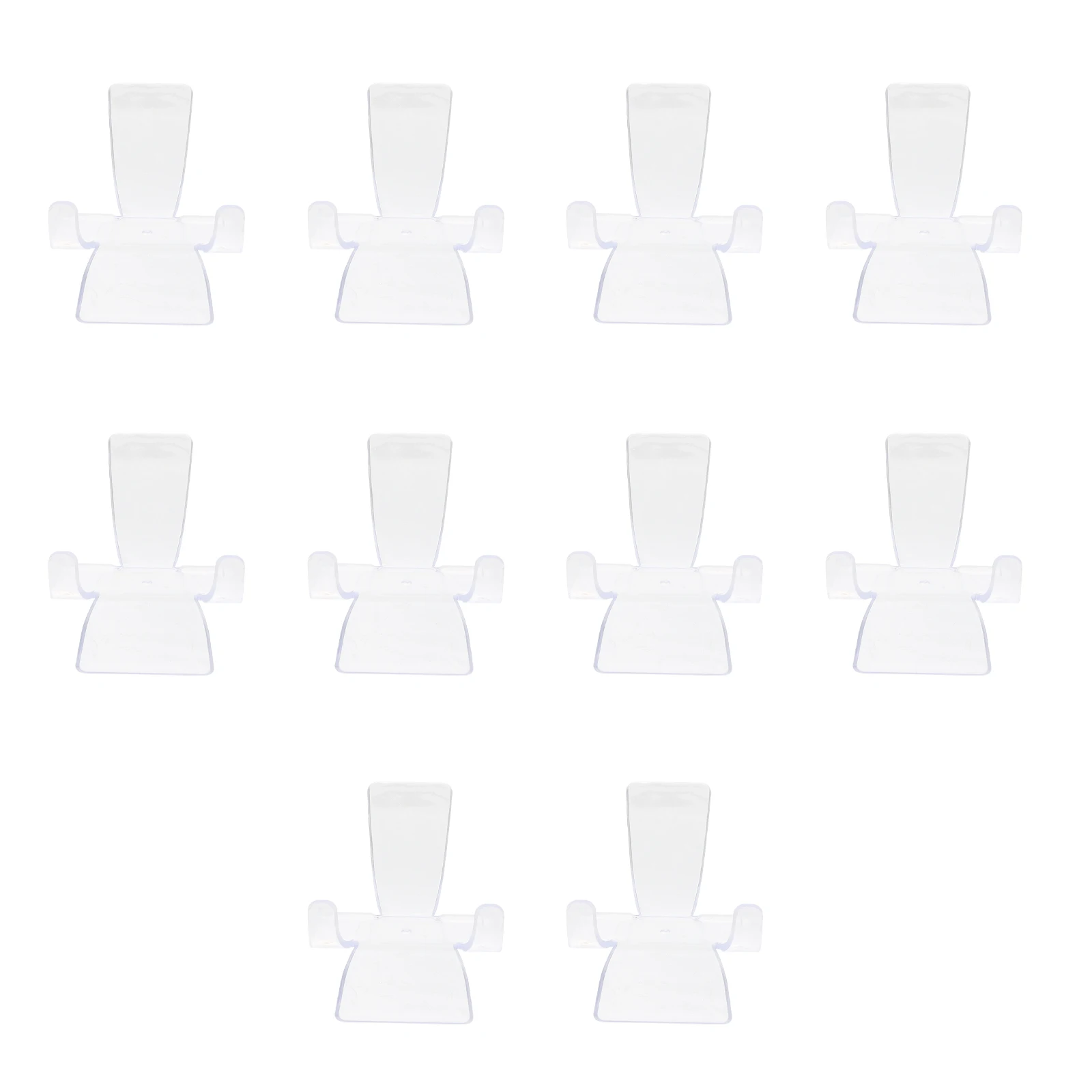 

10 Pcs Crystal Pendant Display Stand Holder Jewelry Showing Shelf Holders Specimen Accessories