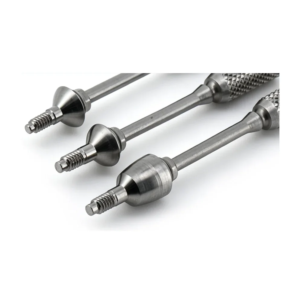10Pcs Dental Implant Multi Unit Straight Abutment Compatible MIS Seven Standard Mini D4.8 Titanium Screw-Retained Restorations