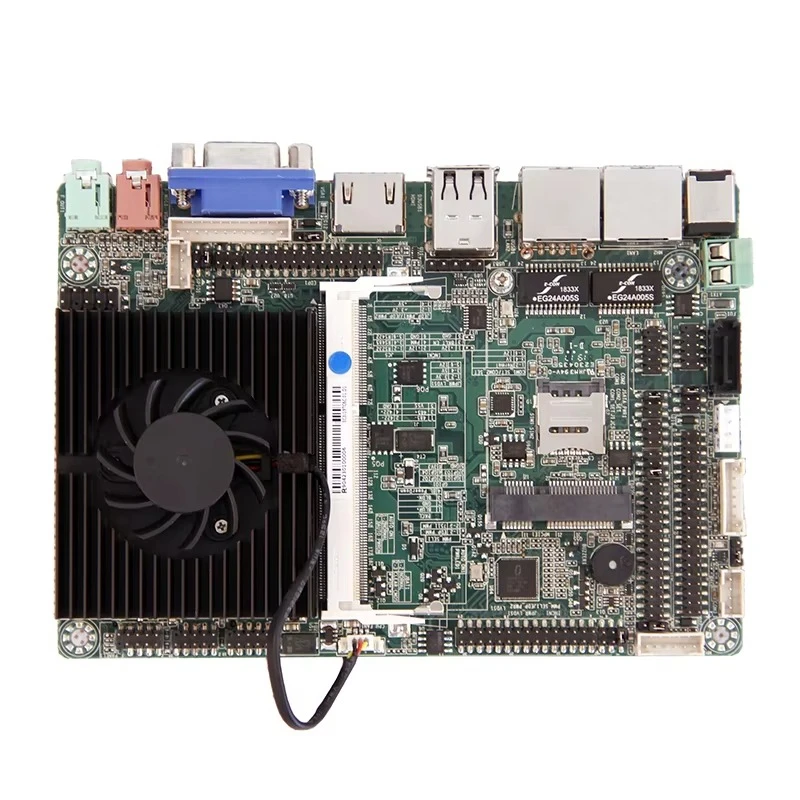 3.5 inch Intel, single channel 8GB laptop ITX main board integrated VGA/LVDS/EDP ports