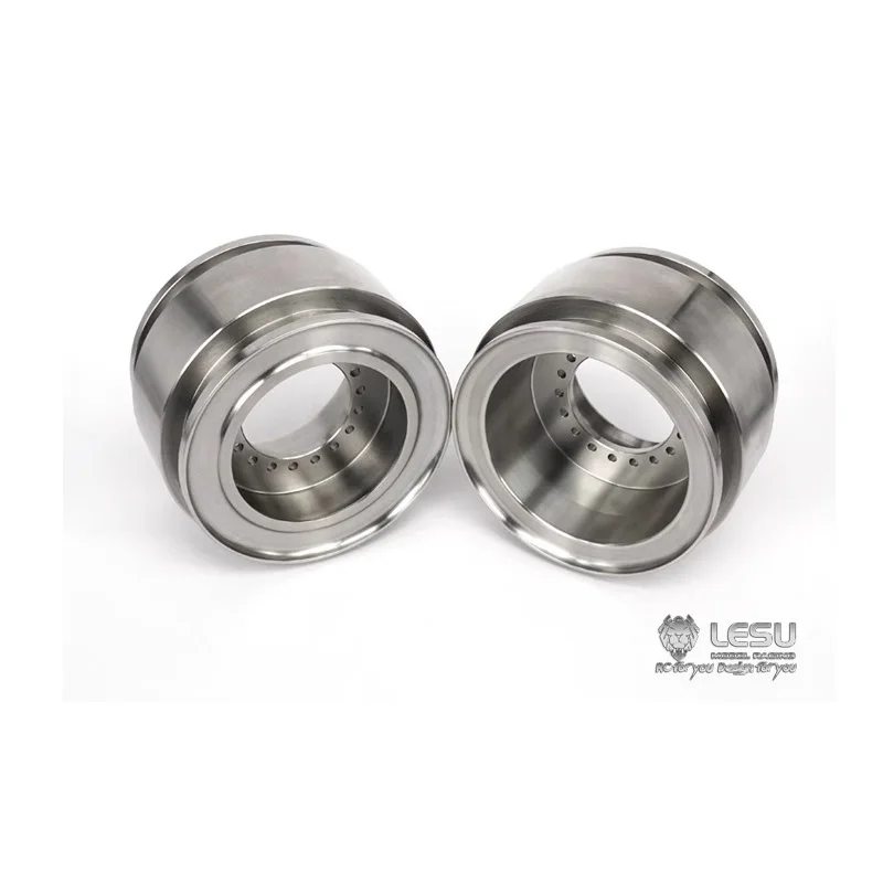 LESU 1/16 L574 Lader Baufahrzeug RD-2003 Edelstahl Metallradnabe LKW DIY Zubehör Spielzeug – Detail 3