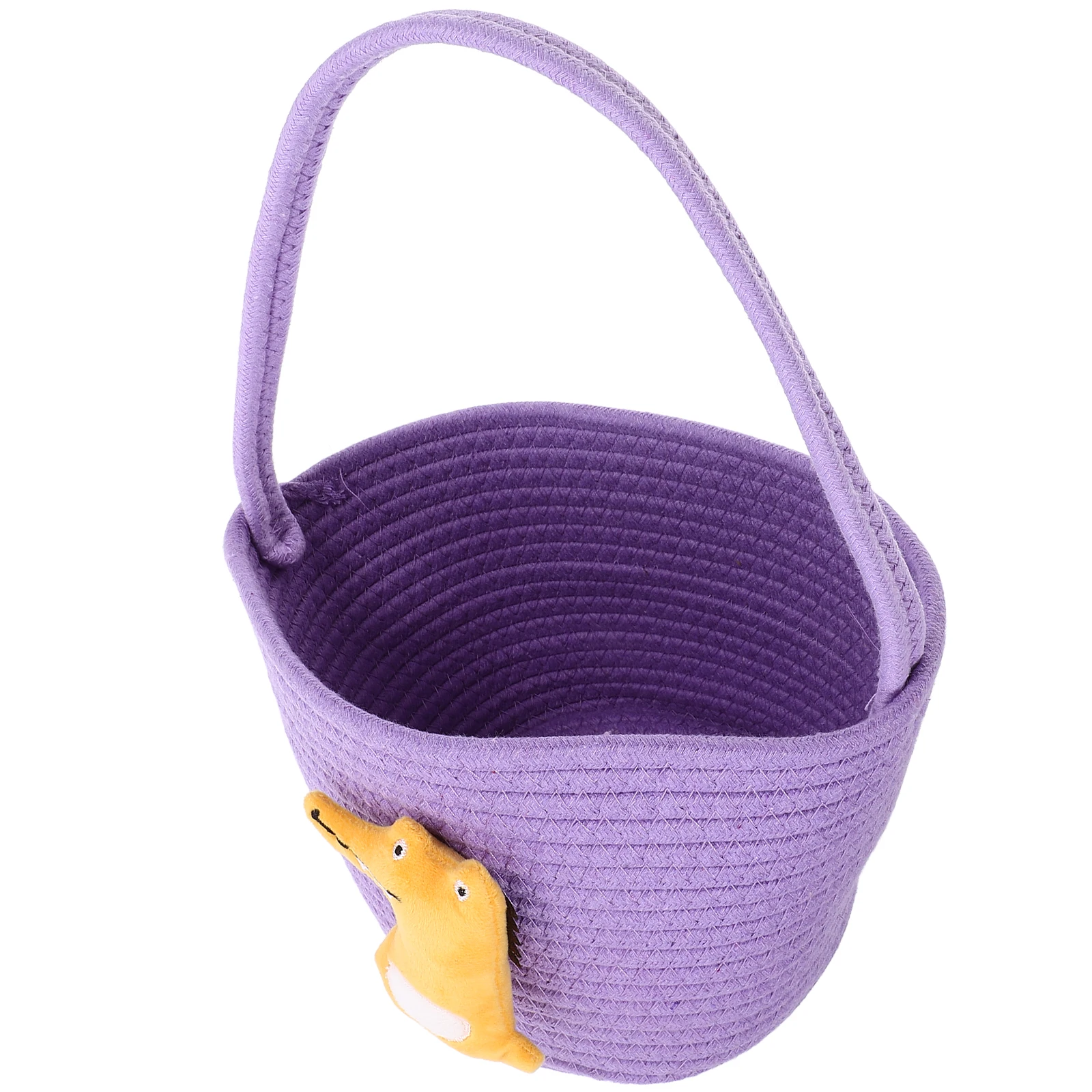 

Cotton Woven Shower Gift Tiny Candy Storage Cute Decorative Wedding Party Favors Small Basket With Handle Portable Goodie