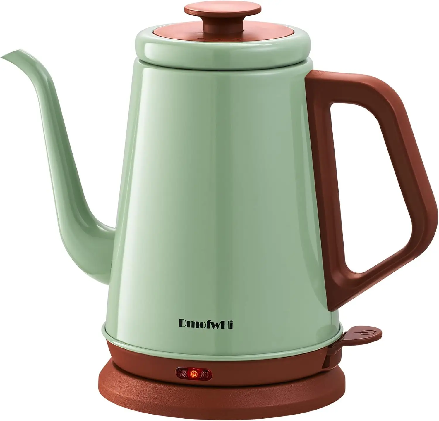 

1.0L Gooseneck Electric Kettle, Stainless Steel BPA-Free for Pour Over Coffee & Tea - Green