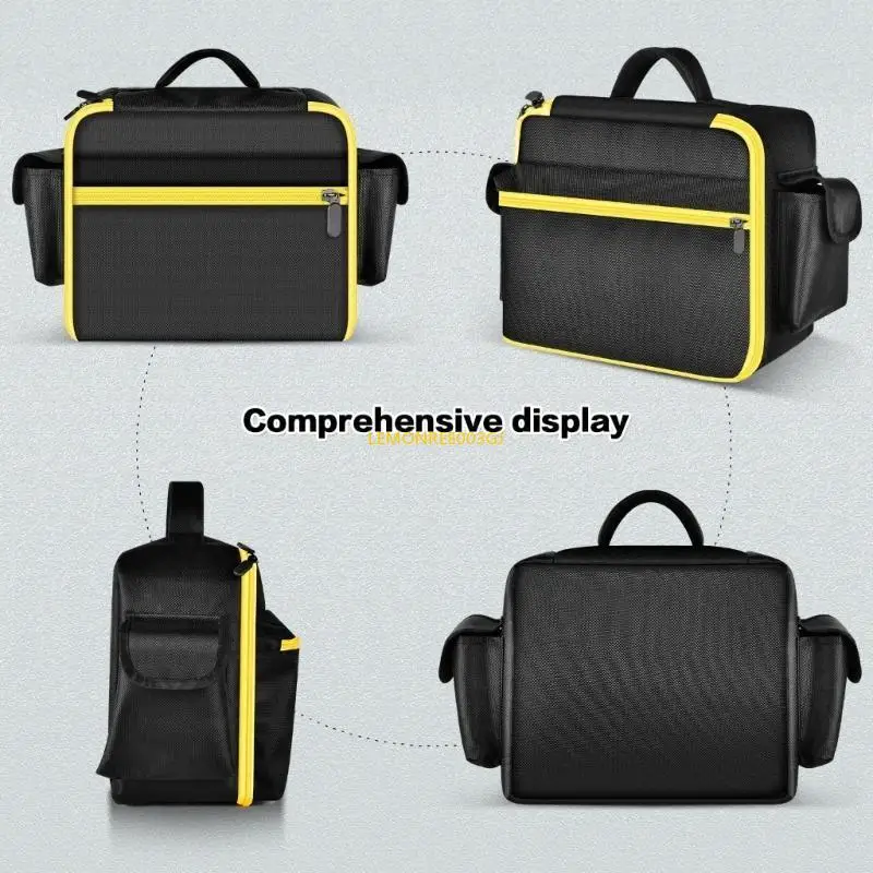M4YC Air Compressor Carry Bag مع جيب لأدوات منظم نفخ الإطارات اللاسلكي