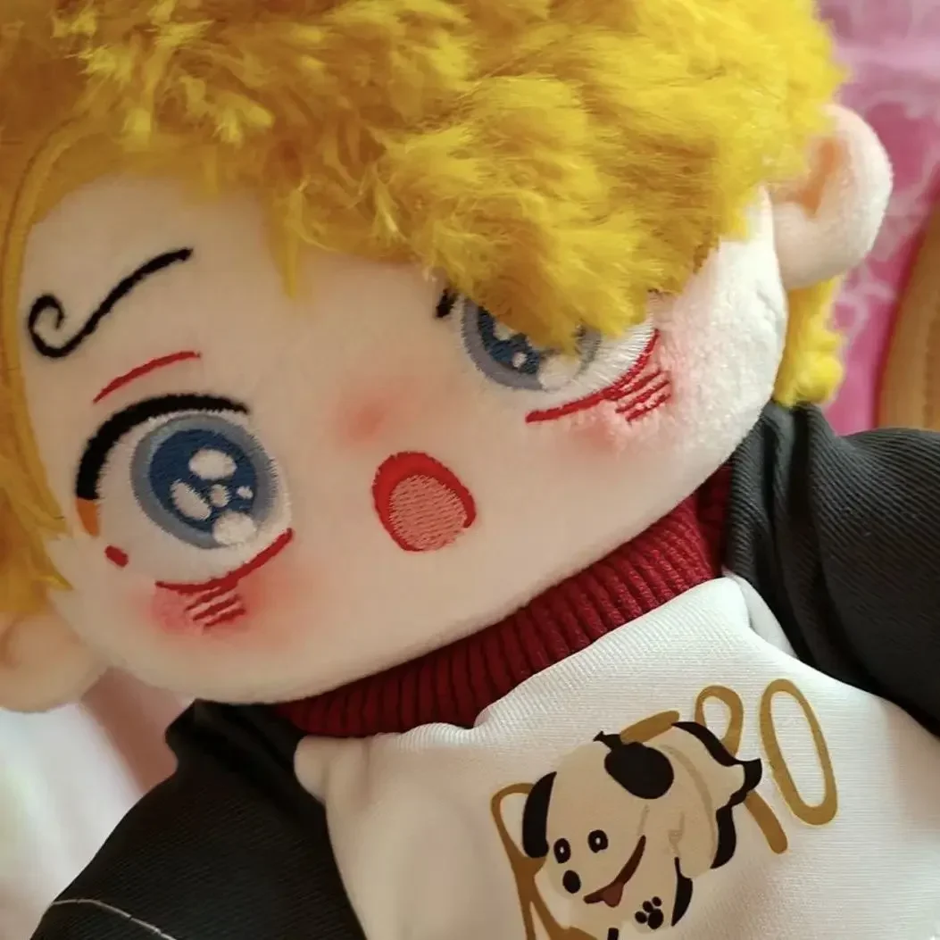 Anime Game Role Sanji Cosplay Stuffed Plush Doll Body Cartoon Dress Up Plushie Pillow Toys 20cm Figurki Uroczy prezent świąteczny