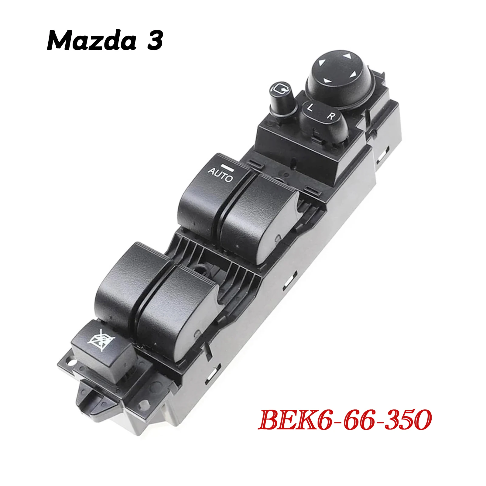 

BEK6-66-350 Electric Power Master Window Control Switch Driver Side Lifter Button For Mazda 3 2011 2012 2013 2014 2015 BEK666350