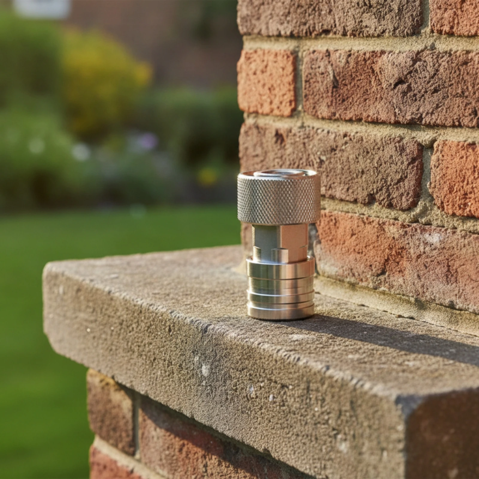 Hose Adapter with Quick-Connect Stainless Steel Garden Hose Quick Connector Fitting Standard 3/4 Inch Heavy Duty for Gardeners