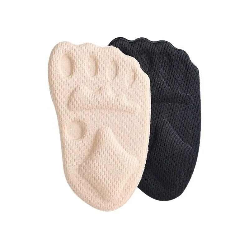 Thick Breathable Metatarsal Insoles Foot Pain Relief Heel Forefoot Cushion Support Pads Foot Care Cushion Inserts