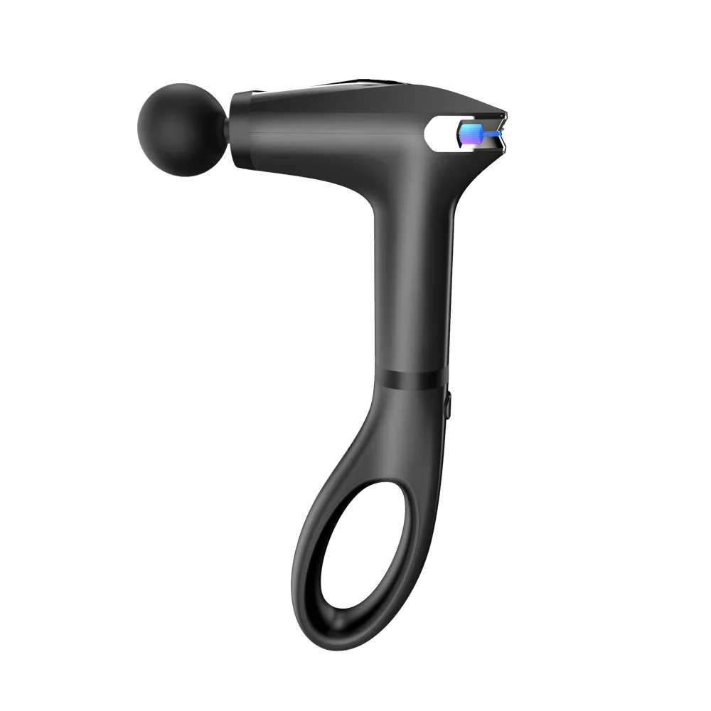 Imagem -04 - Pistola de Massagem Elétrica com Alça Alongada Massageador de Relaxamento Muscular Portátil de Grau Profissional