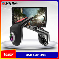 USB Car DVR For Android Multimedia Player Navigation Full HD 1080P Car DVR ADAS Dash Cam Camera Head Unit Auto Audio Recorder