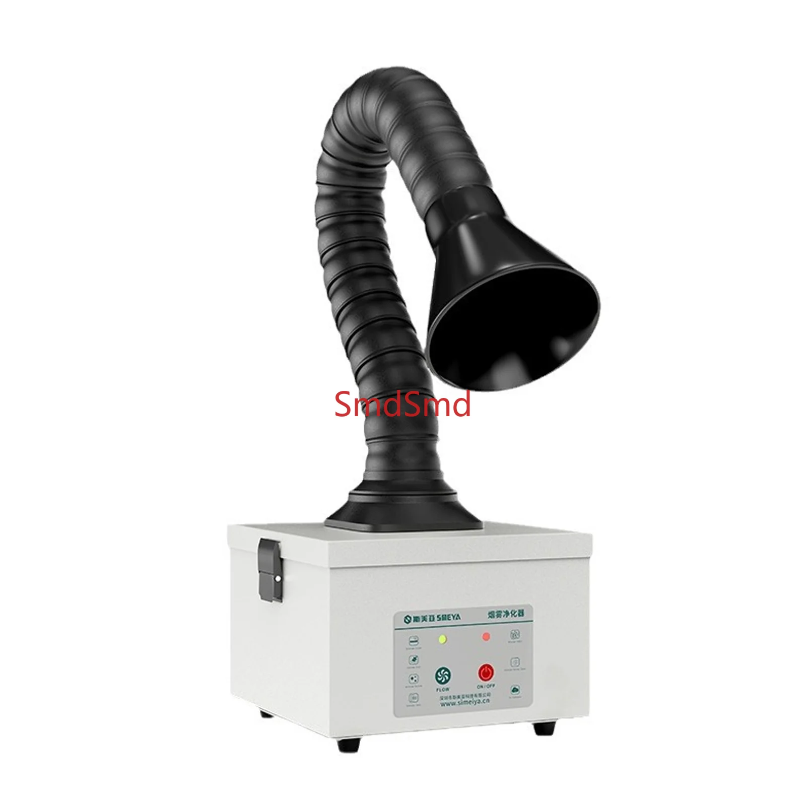 Portable Fume Extractor 45W Soldering Smoke Extractor with 3-Stage Filters Strong Suction Purifier for Engraving DIY Welding