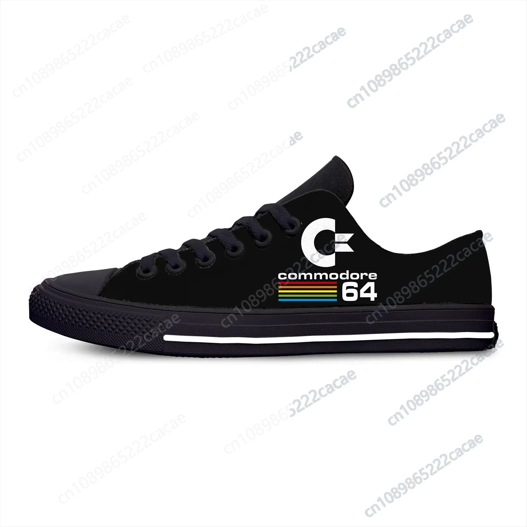 

Commodore 64 C64 SID Amiga Computer Fashion Funny Casual Cloth Shoes Low Top Lightweight Breathable 3D Print Men Women Sneakers