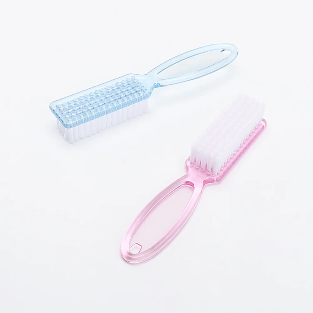 20-teiliges Nagelbürsten-Set, robust, nicht leicht zu biegen, perfekt für die Behandlung von Maniküre und Pediküre und Staubreinigung, verschiedene Farben