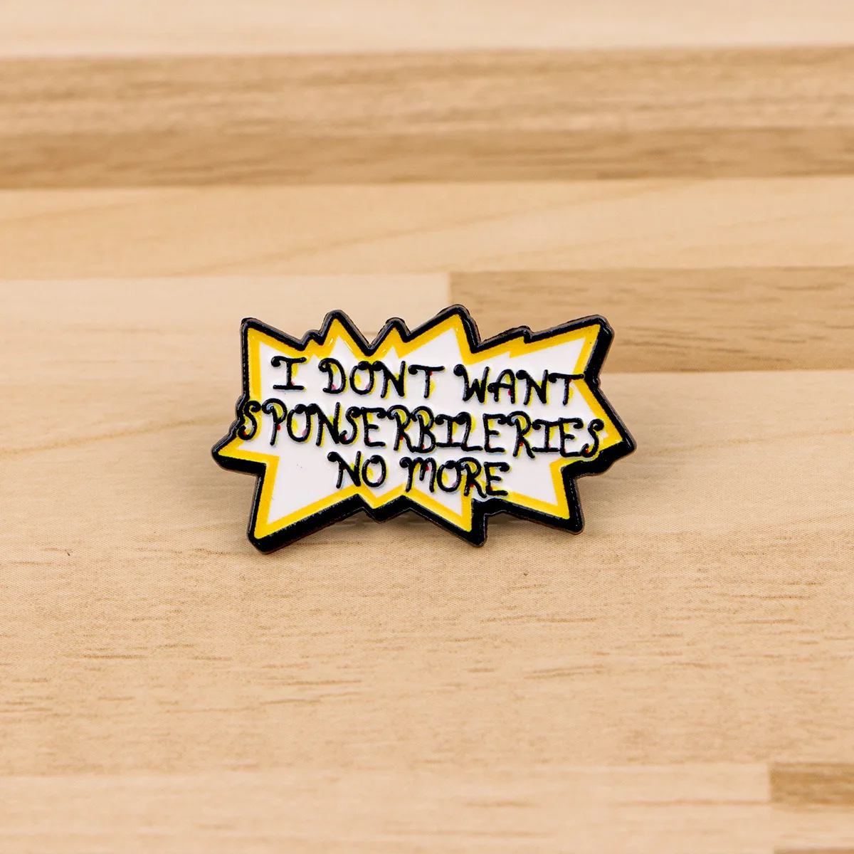 Enamel Pin Quotes Brooch Pines Lapel Pins Badge on Backpack Clothing Accessories Fashion Jewelry Friends Fans Gifts Decorations