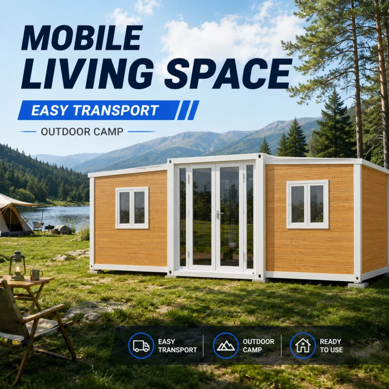 Expandable Container Home Factory Supply Professional Modular Solution For Resort Office And Living Applications