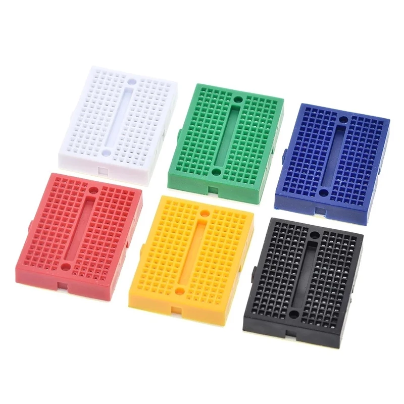 Groothandel SYB-170 Mini Solderless Prototype Experiment Test Breadboard 170 Tie-Punten 35*47*8.5 Mm