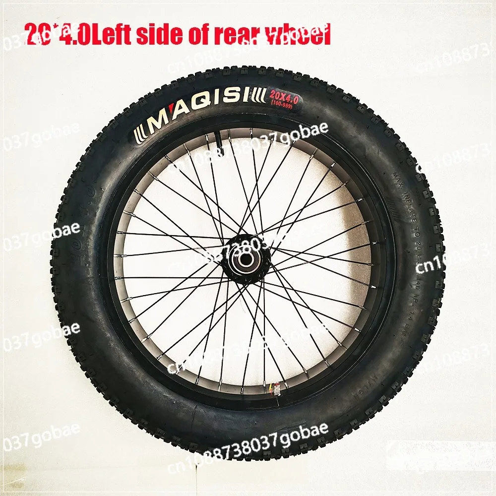 

Alloy wheel hub electric tricycle off-road vehicle tire accessories 20x4.0 diameter 59cm.