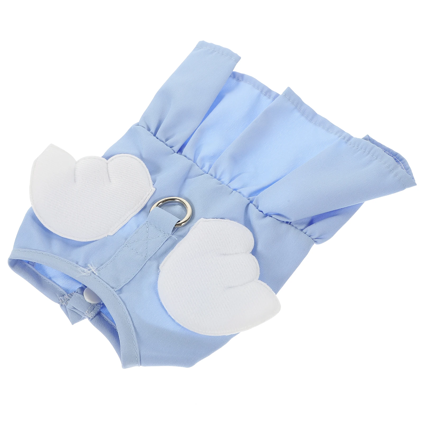

Cat Dress Dog Clothes Puppy Vest Summer Pet Shirt Lovely Washable Skirts Brick Size Harness Hook Safe Walking Reduce Hair